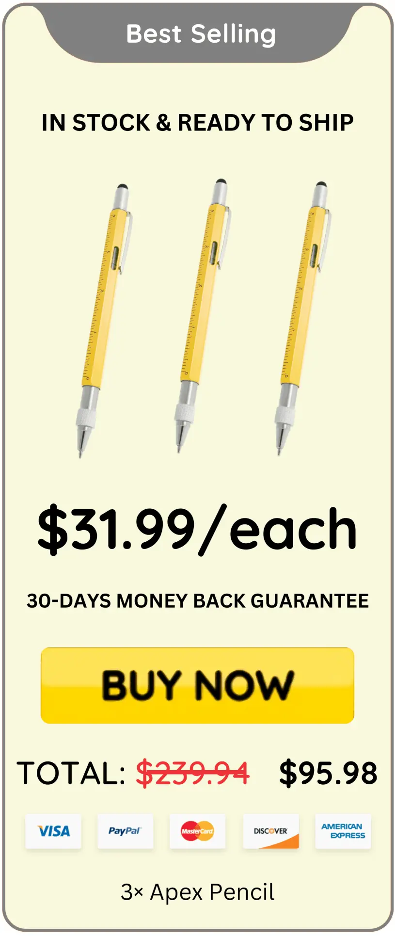 Apex Pencil offer price 