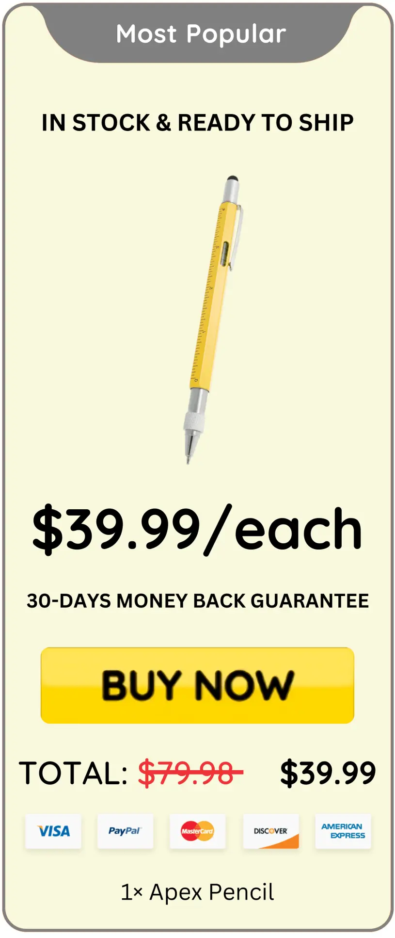 Apex Pencil price 